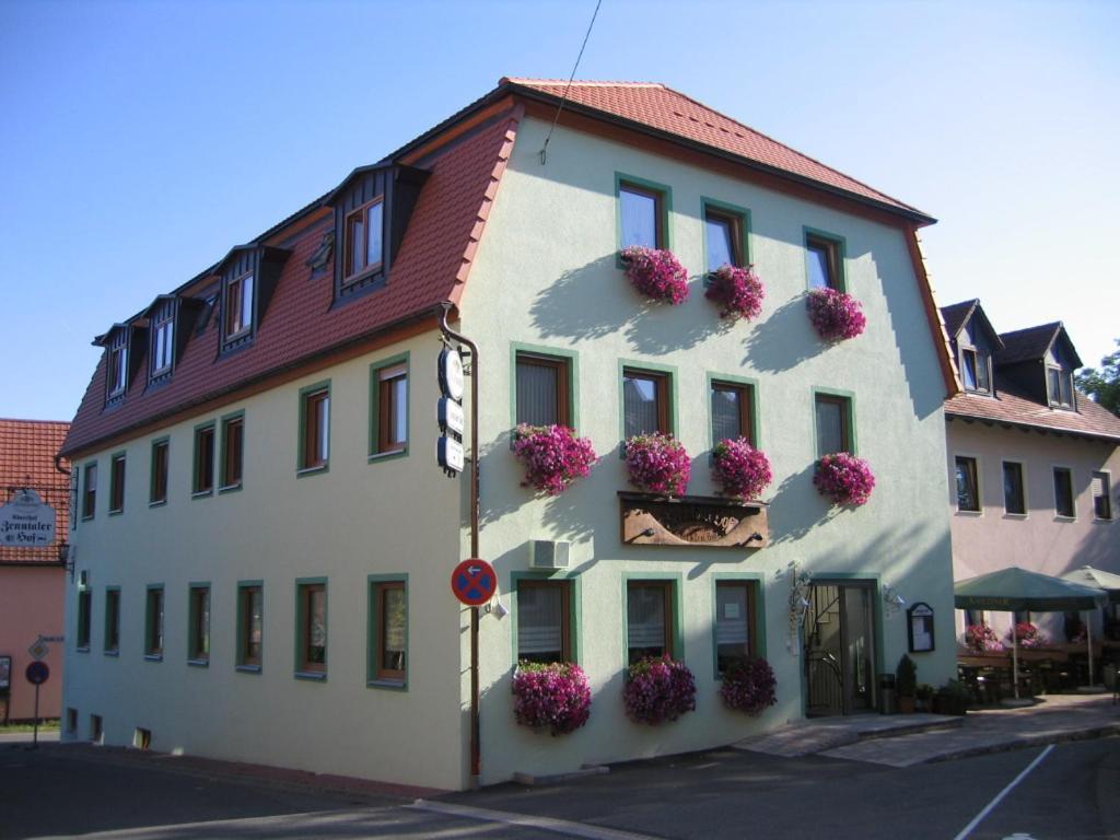 ホテル Zenntaler Hof Neuhof an der Zenn エクステリア 写真